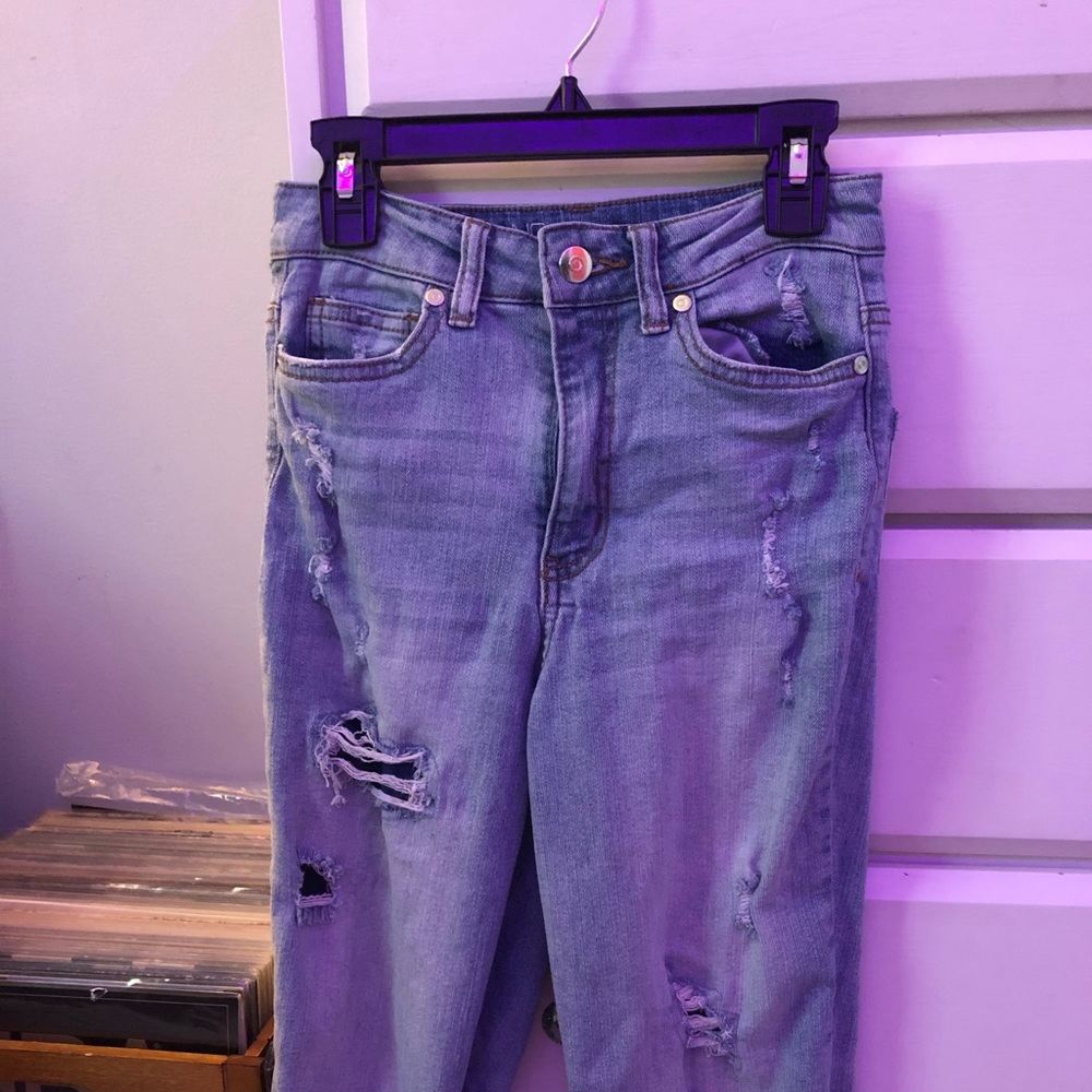 No Boundaries High Rise Ripped Skinny Jeans (extra small)